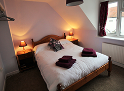 April Cottage, Wells, Norfolk. Self-Catering Cottage Double Bedroom